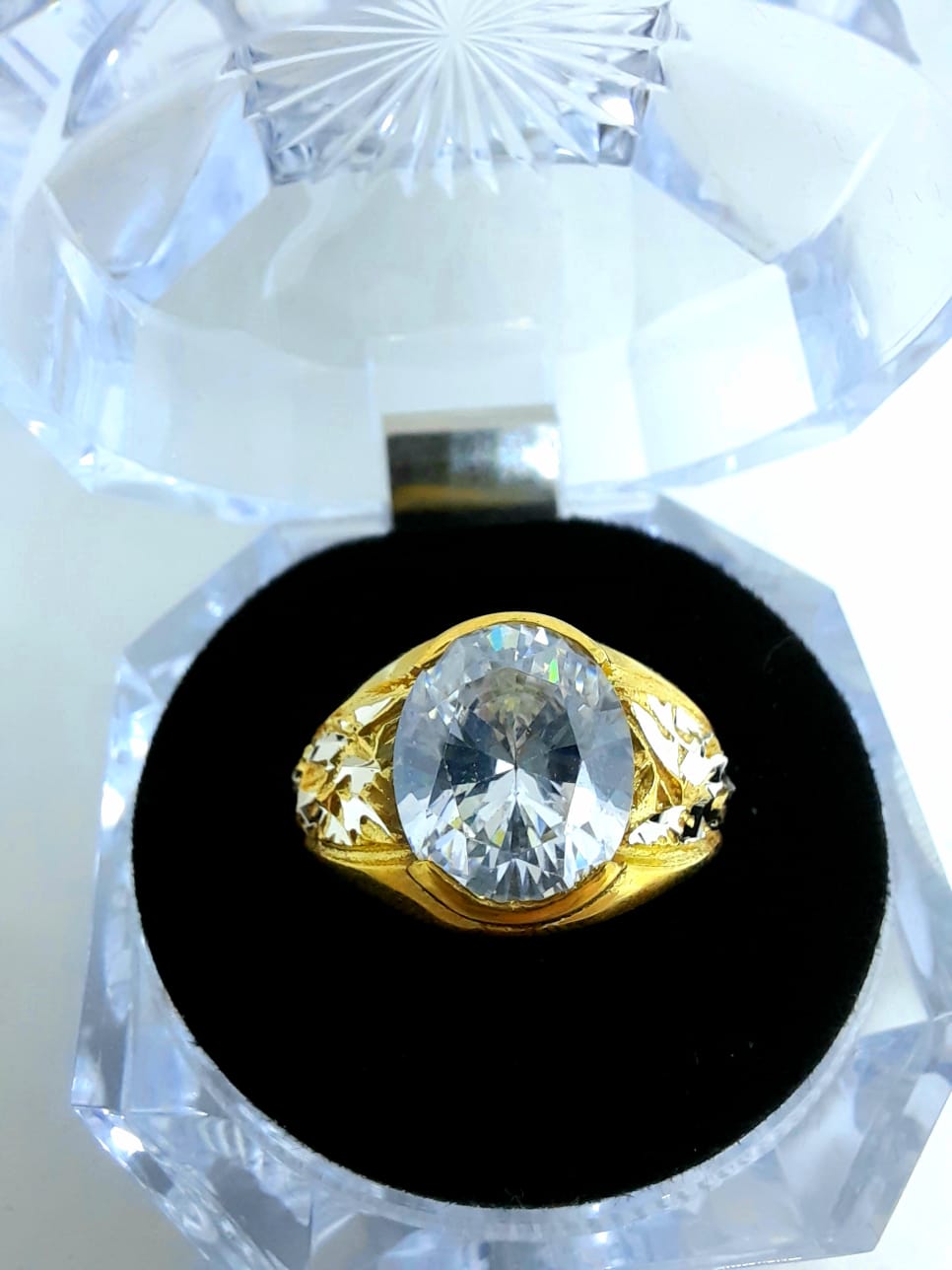 Gold Gent Ring
